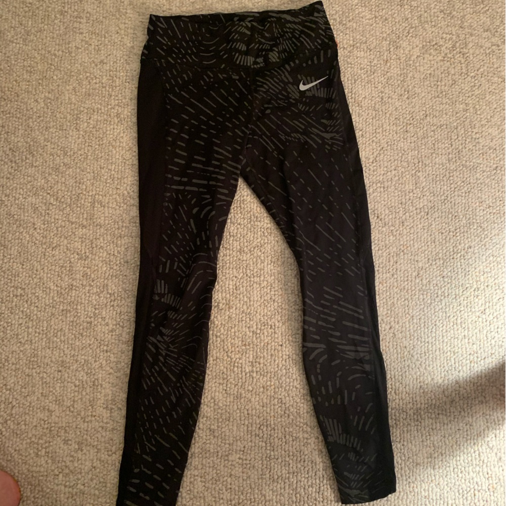 Nike Running Leggings Size M, 3 Pair!!! - image 1